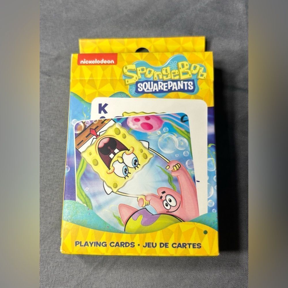 NEW SpongeBob SquarePants Playing Cards NWT